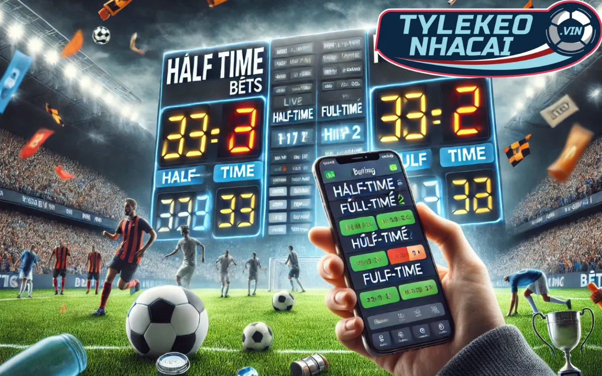 Kèo Hiệp 1/Hiệp 2 (Half Time/Full Time) - Bật Mí Mẹo Hay 4 Bật mí kinh nghiệm chơi kèo hiệp 1/hiệp 2 (Half Time/Full Time)