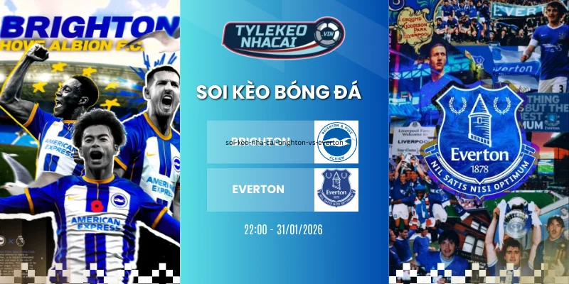 soi keo nha cai brighton vs everton